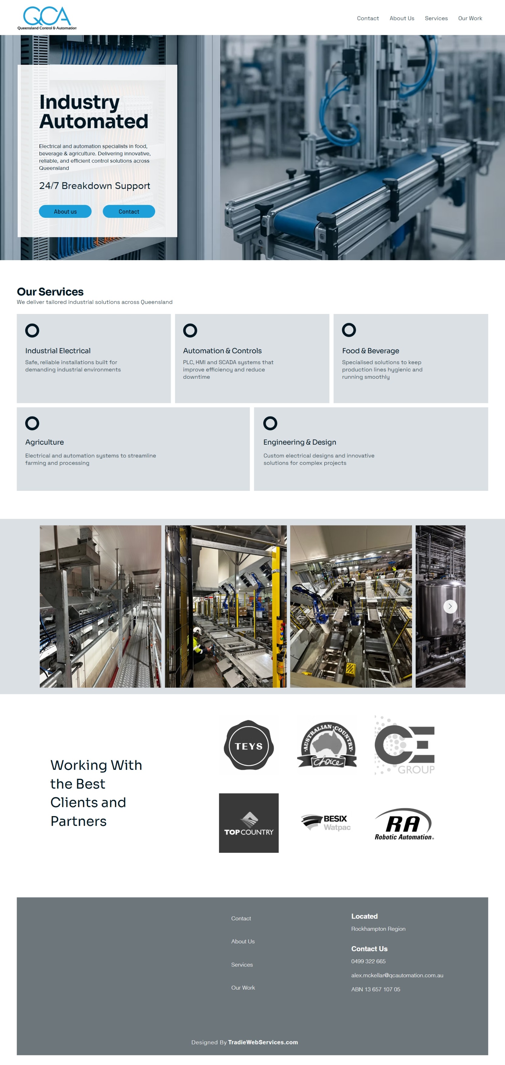 QC Automation website